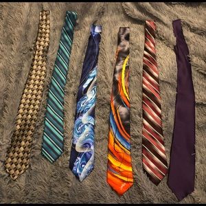 Awesome Lot of 6 Ties!